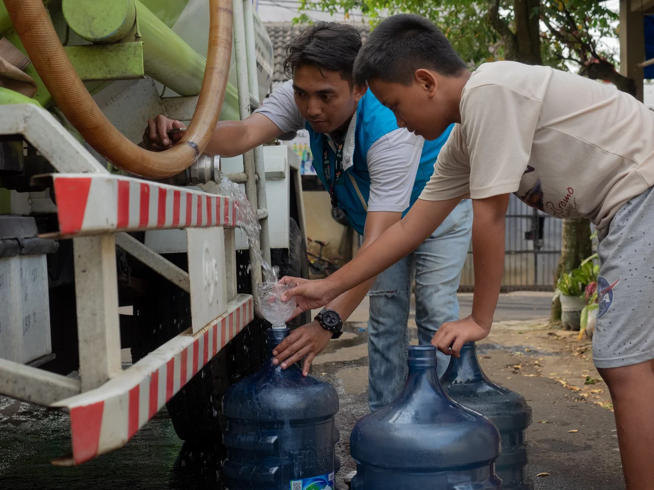 Water Tanker: 90 Days of Lifeline Water